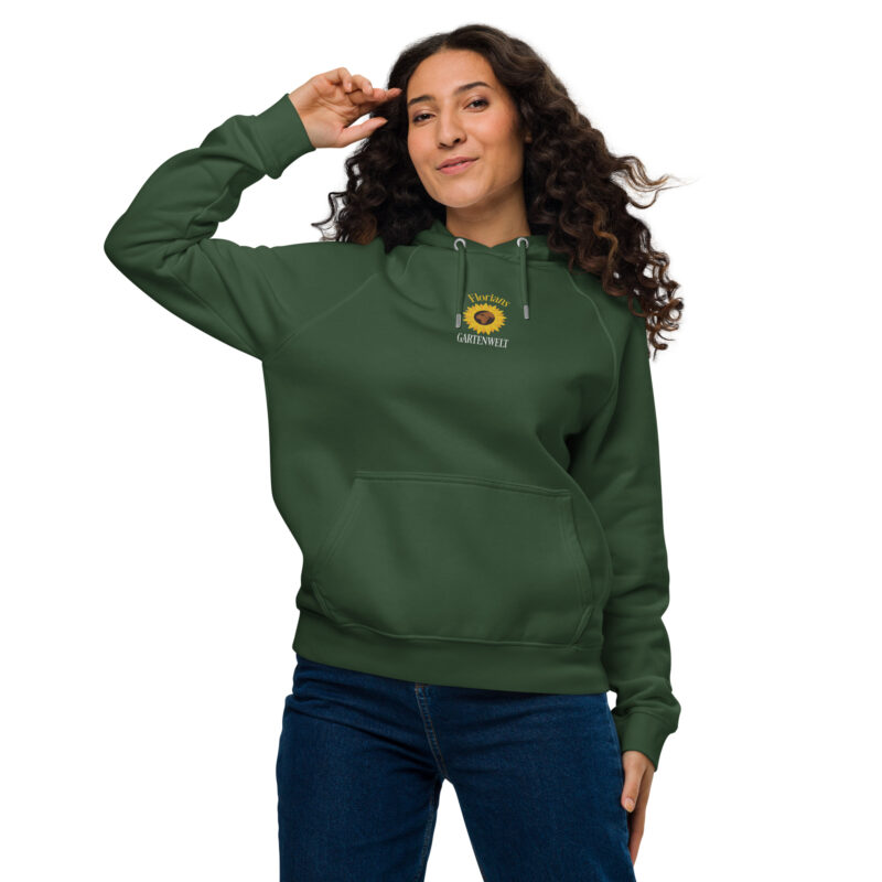 Raglan-Hoodie „Detailbesessen“ – Bild 4