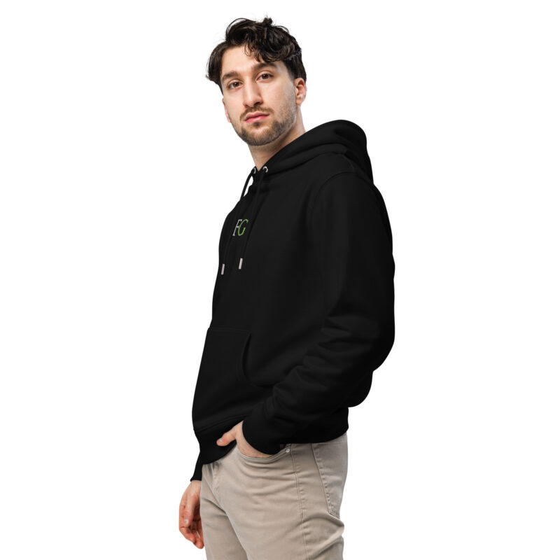 Raglan-Hoodie „Der Mörder ist immer der Gärtner“ – Bild 6